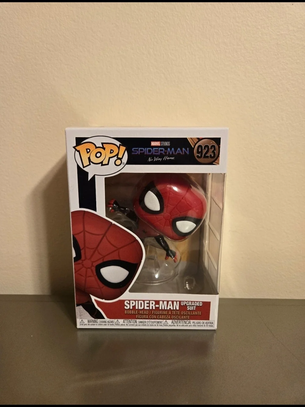 Funko Pop! Marvel Spider-Man Upgraded Suit Collectible Figure